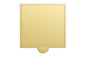 SQUARE CAKE BOARD - SOFT CARDBOARD - Gold