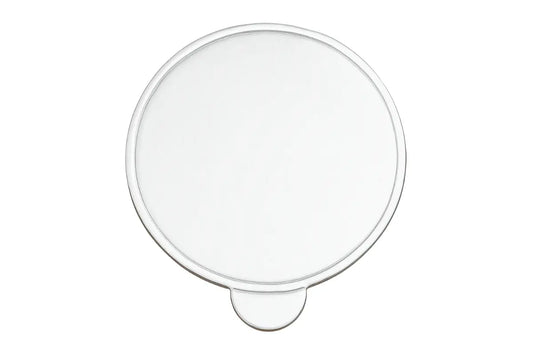 ROUND CAKE BOARD - SOFT CARDBOARD - Silver