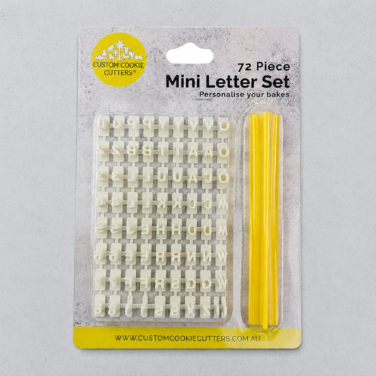 Mini Letter Set - Custom Cookie Cutters