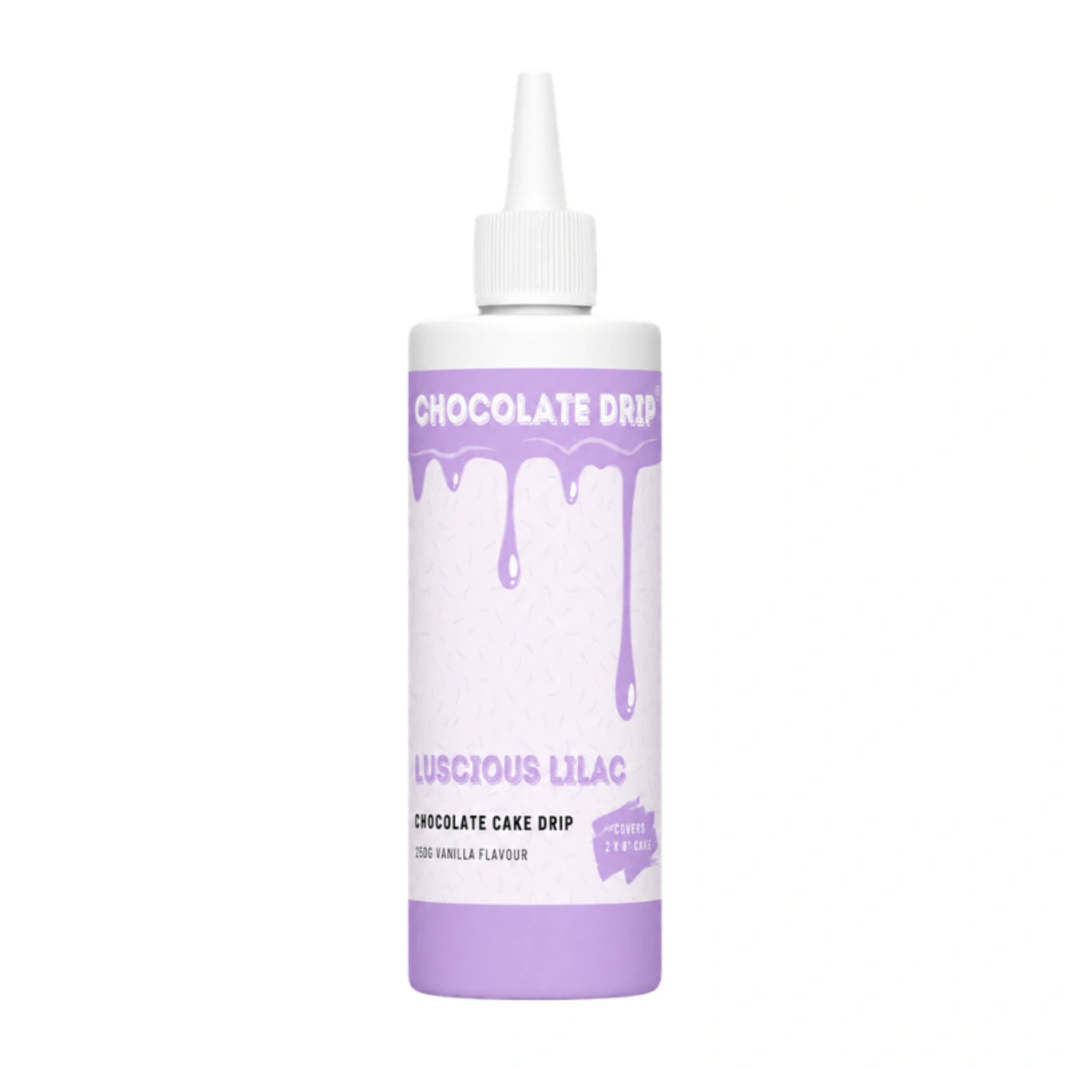 Lilac Chocolate Luscious Drip 250g - Cakers Warehouse
