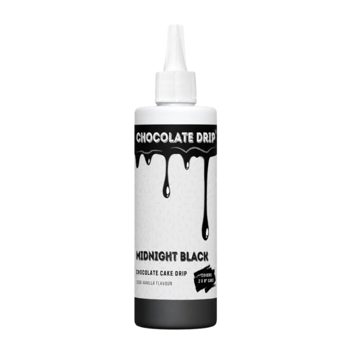 Black Chocolate Midnight Drip 250g - Cakers Warehouse