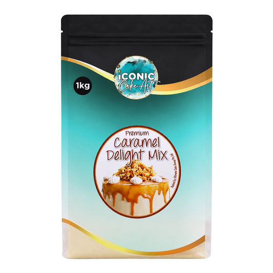 Caramel Flavoured Delite Cake Mix 1kg - Iconic Cake Art