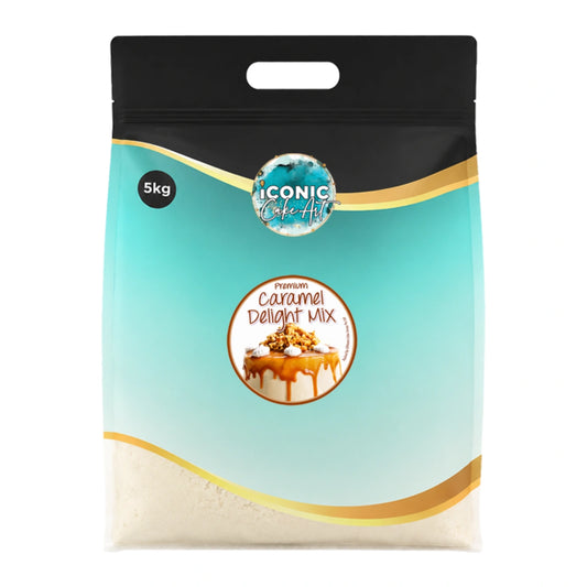 Caramel Flavoured Delite Cake Mix 5kg - Iconic Cake Art