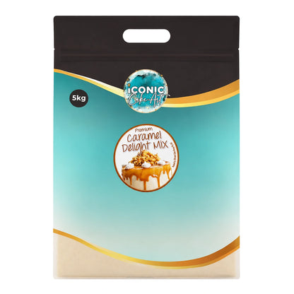 Caramel Flavoured Delite Cake Mix 5kg - Iconic Cake Art