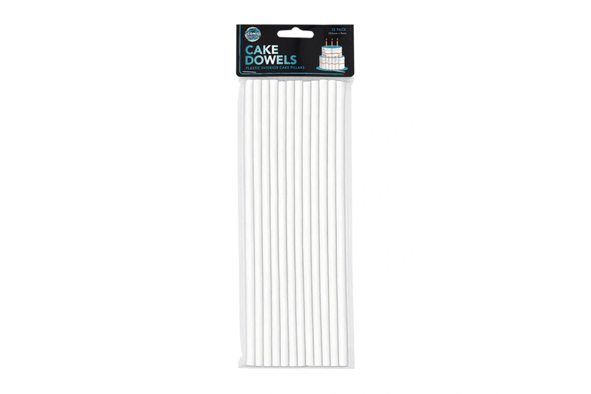 Cake Dowels ICONIC CAKE ART - Medium 12pcs