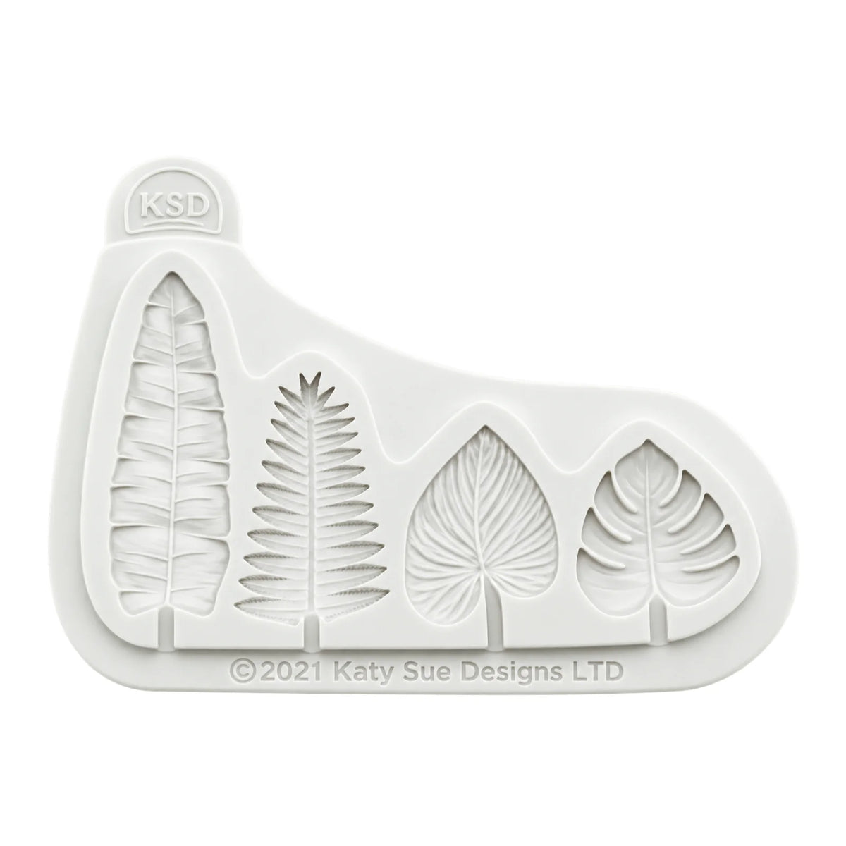 Mini Jungle Leaves Silicone Mould - Katy Sue