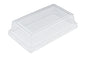 Rectangle Dessert Cup Lids 120ml (10 Pack) - Iconic Cake Art