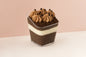 Square Slanted Dessert Cup 70ml (10 Pack) - Iconic Cake Art