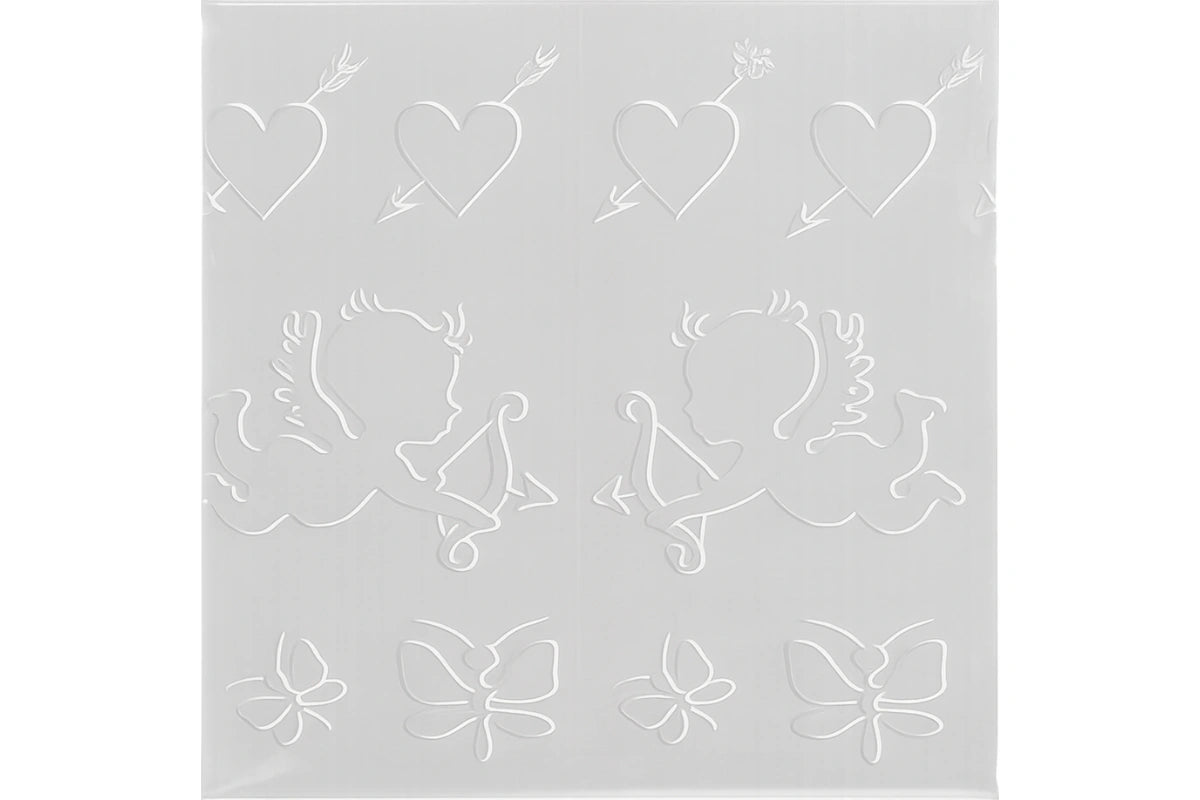 Wraparound Cake Impression Mat Carolines Sugar Art - Cupid