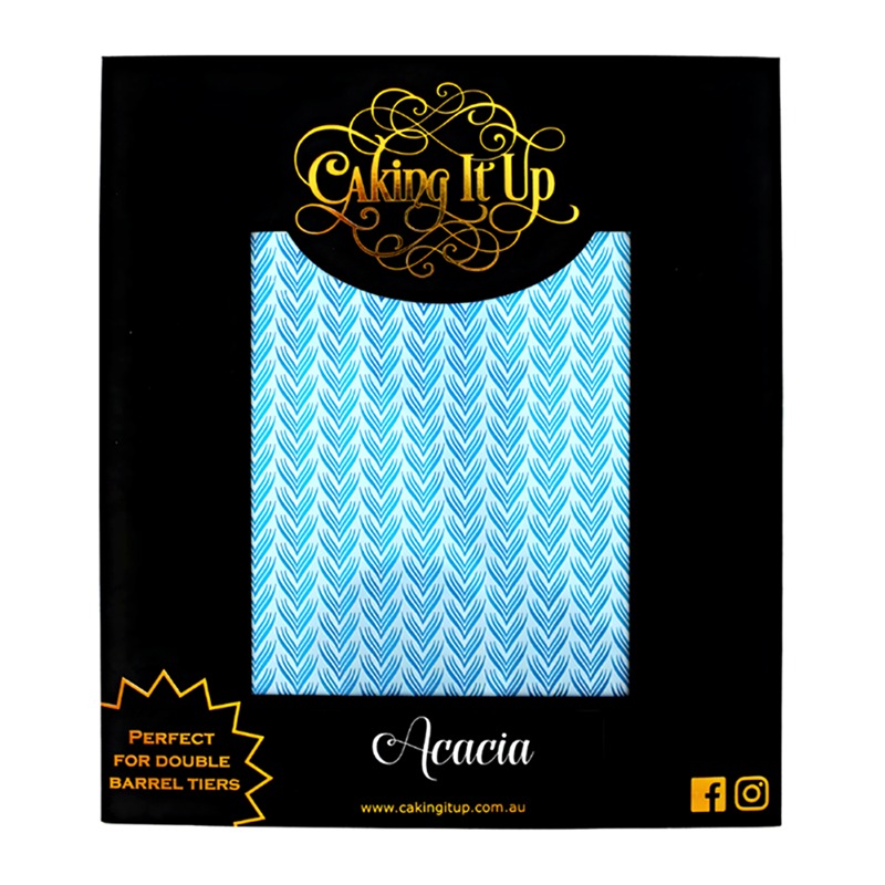 Acacia Cake Stencil - Caking It Up