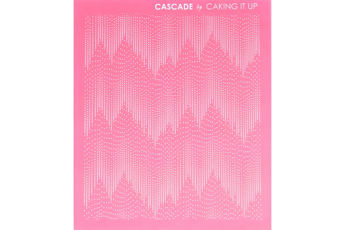 Cascade Mesh Stencil - Caking It Up