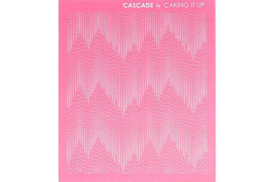 Cascade Mesh Stencil - Caking It Up