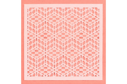 Kaleidoscope Cookie Stencil - Caking It Up