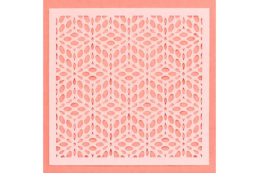 Kaleidoscope Cookie Stencil - Caking It Up