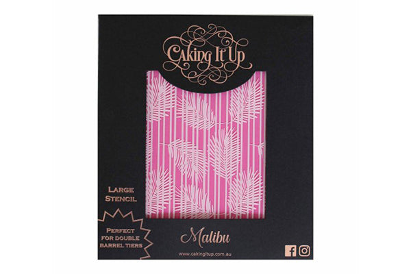 Malibu Cake Stencil - Caking It Up