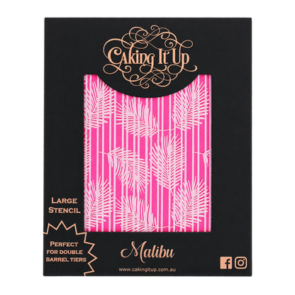 Malibu Cake Stencil - Caking It Up