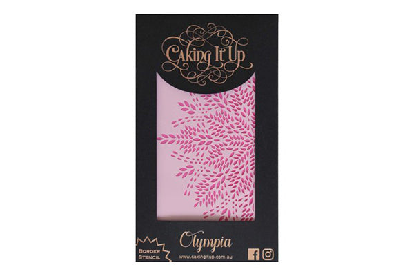 Olympia Cake Stencil - Caking It Up