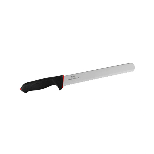 Serrated Slicer Knife Professional - Cake and Bread 10 Inch - Fat Daddios