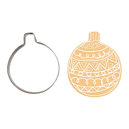 Christmas Ornament Cookie Cutter - Coo Kie