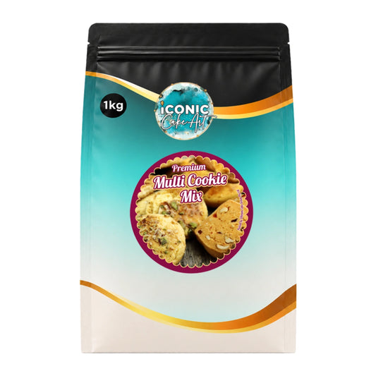 Multi Cookie Mix 1kg - Iconic Cake Art