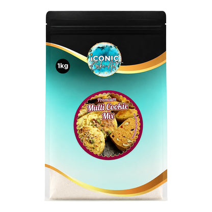 Multi Cookie Mix 1kg - Iconic Cake Art