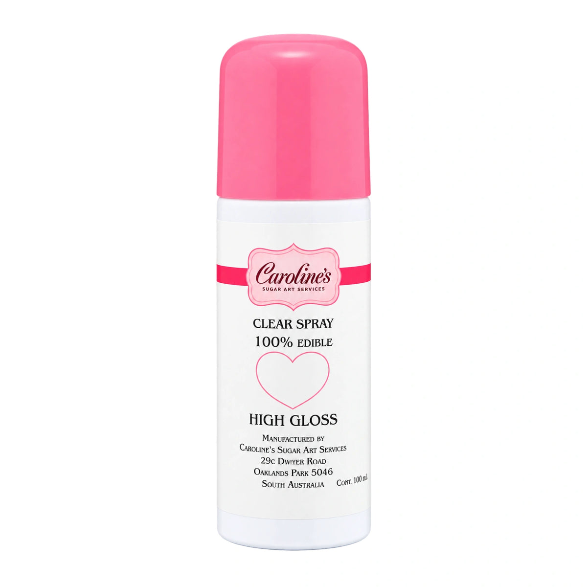 Clear Spray - High Gloss 100ml - Carolines