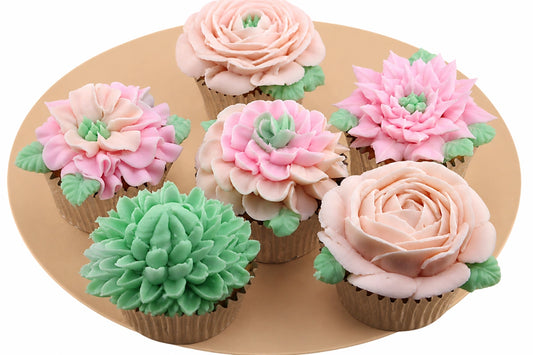 Floral Cupcake Class - Hallam - Saturday 29th August - $110