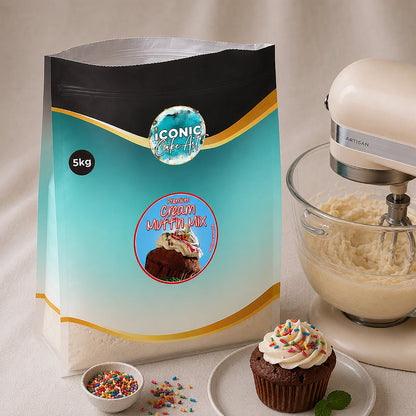 Creme Cake Muffin Mix 5kg - Iconic Cake Art