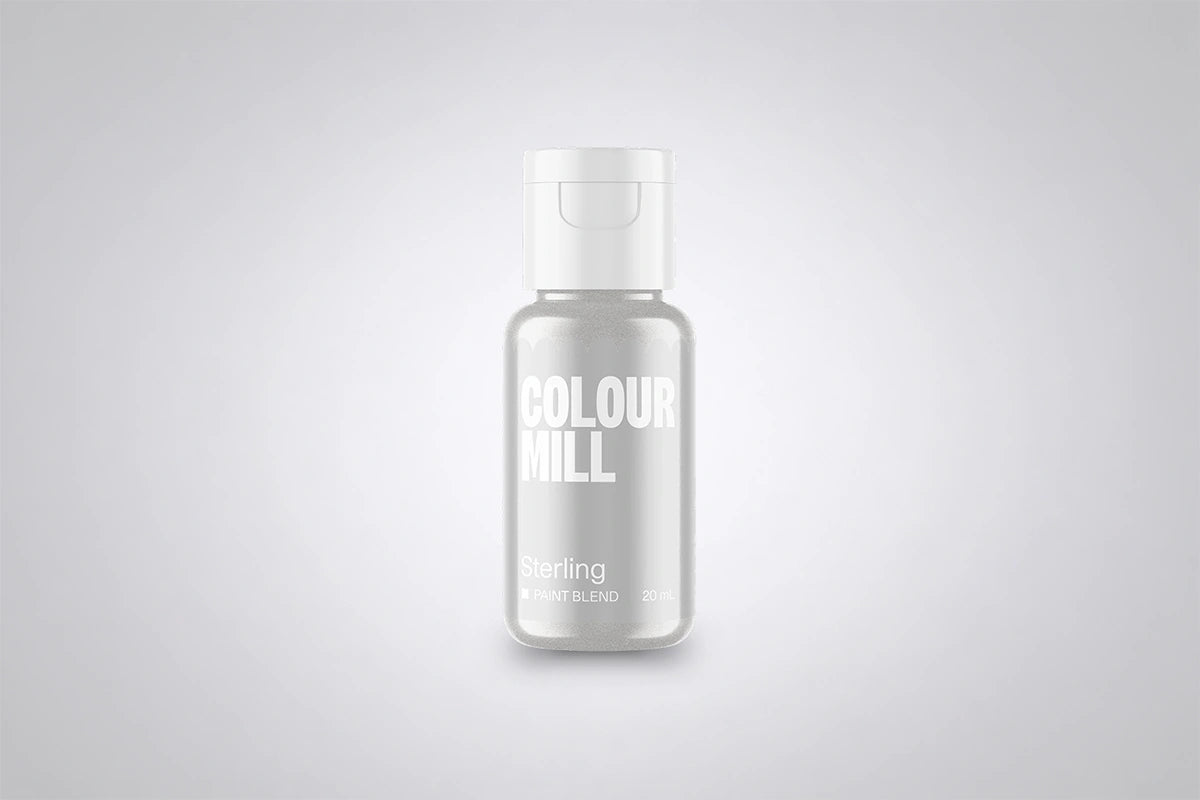 Sterling Metallic Paint Blend 20ml - Colour Mill