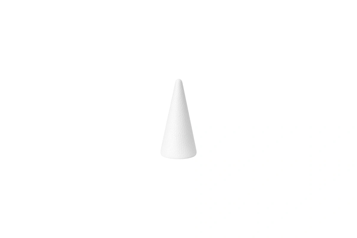25cm x 9.5cm - Styrofoam Foam Cone Dummy - Iconic Cake Art