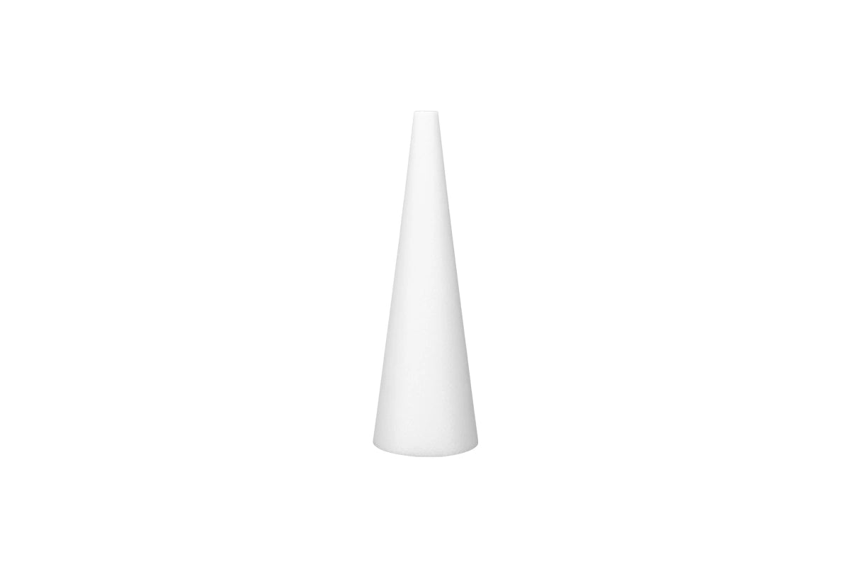 40cm x 20cm - Styrofoam Foam Cone Dummy - Iconic Cake Art
