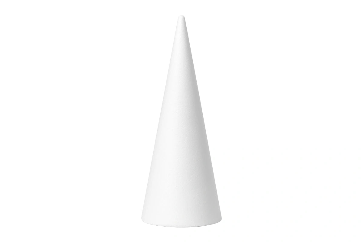 65cm x 30cm - Styrofoam Foam Cone Dummy - Iconic Cake Art