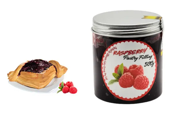 Raspberry Fruit Filling 500g - Iconic Cake Art