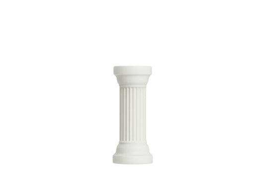 White Round Pillars Carolines Sugar Art - CP102