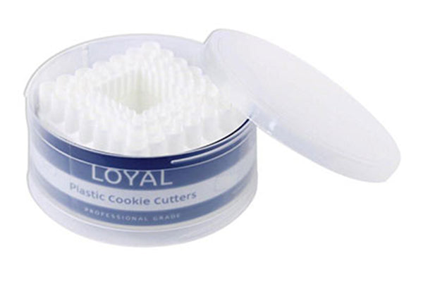 Plain Scalloped Square Set 5 - Loyal