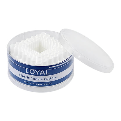 Plain Scalloped Square Set 5 - Loyal