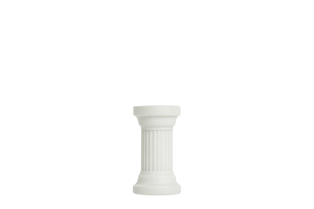 White Round Pillars Carolines Sugar Art - CP65