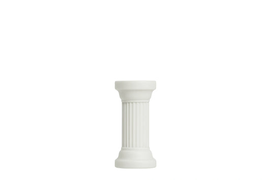 White Round Pillars Carolines Sugar Art - CP76