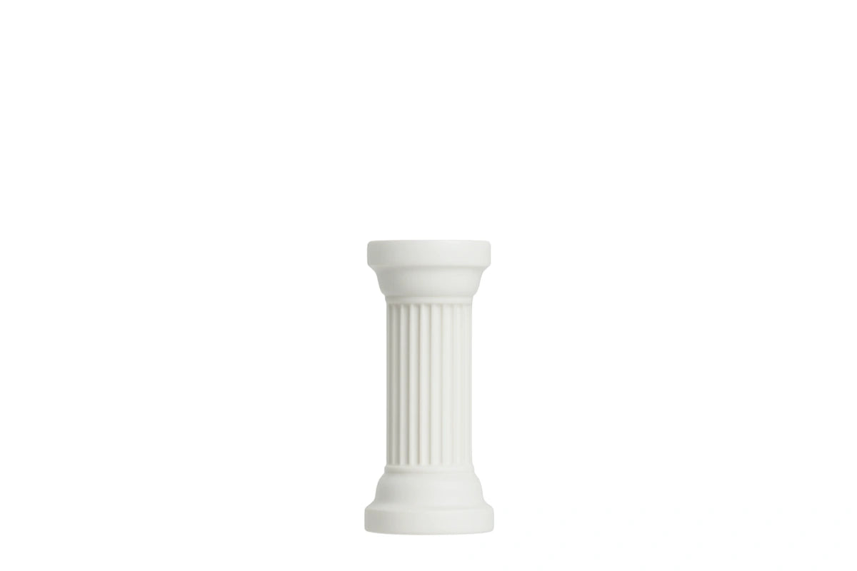 White Round Pillars Carolines Sugar Art - CP90