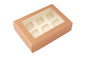 Rose Gold Cupcake Box - 6 Hole