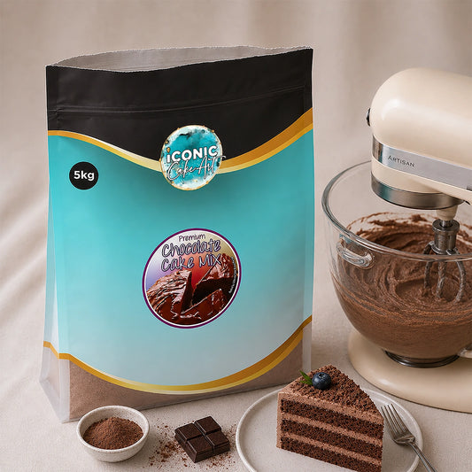 Chocolate Pettina Cake Mix 5kg - Iconic Cake Art
