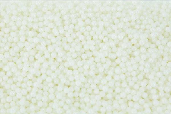 White 1kg Pearly Edible Cachous Pearls 4mm - Iconic Sprinkles