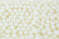 White 1kg Pearly Edible Cachous Pearls 8mm - Iconic Sprinkles