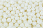 White 1kg Pearly Edible Cachous Pearls 12mm - Iconic Sprinkles
