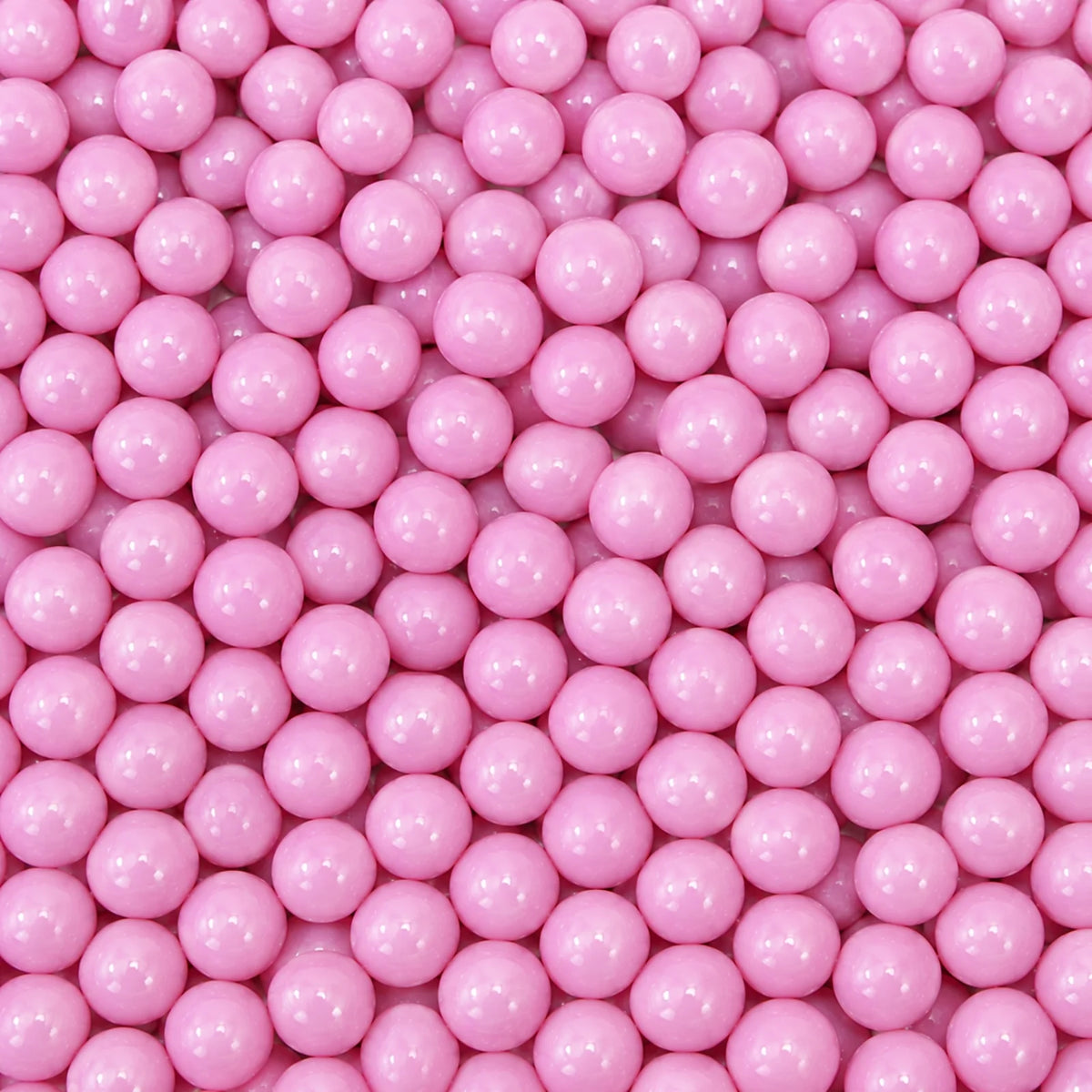 Lavender 1kg Shiny Edible Cachous Pearls 6mm - Iconic Sprinkles