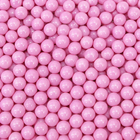 Lavender 1kg Shiny Edible Cachous Pearls 6mm - Iconic Sprinkles