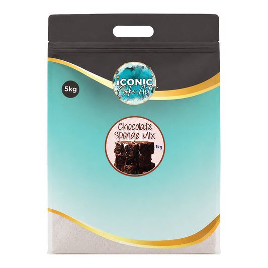 Chocolate Sponge Cake Mix Premium 5kg - Iconic Cake Art