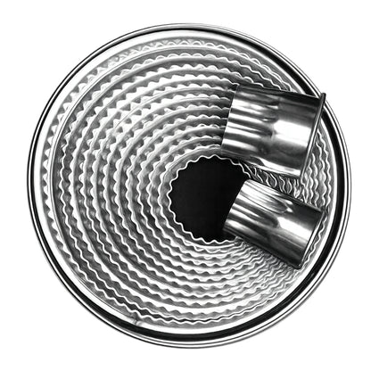 T P Cutter Scalloped Round 14 - Loyal