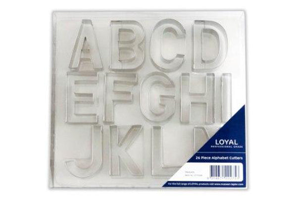 Set 26 A-Z Med T P 65mm - Loyal