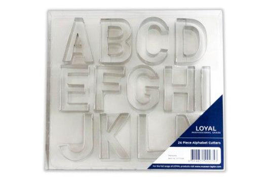 Set 26 A-Z Med T P 65mm - Loyal